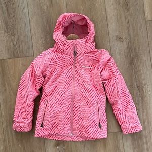 Girls Colombia ski jacket. Sz 7/8 or small.